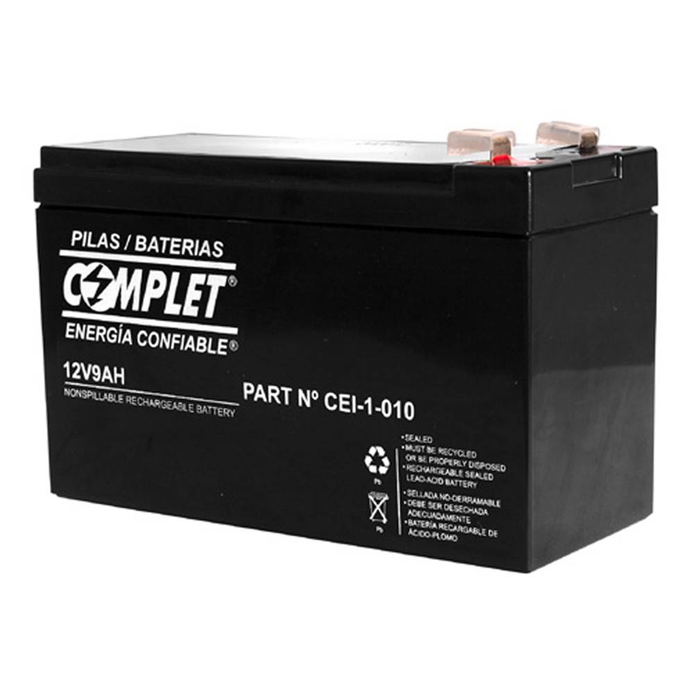COMPLET Baterías CEI-1-010, Producto Empresarial, Ideal para Uso Continuo
