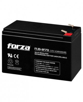 Forza Power Technologies FUB-1270 batería para sistema UPS Sealed Lead Acid (VRLA) 12 V, 7000 mAh, Negro