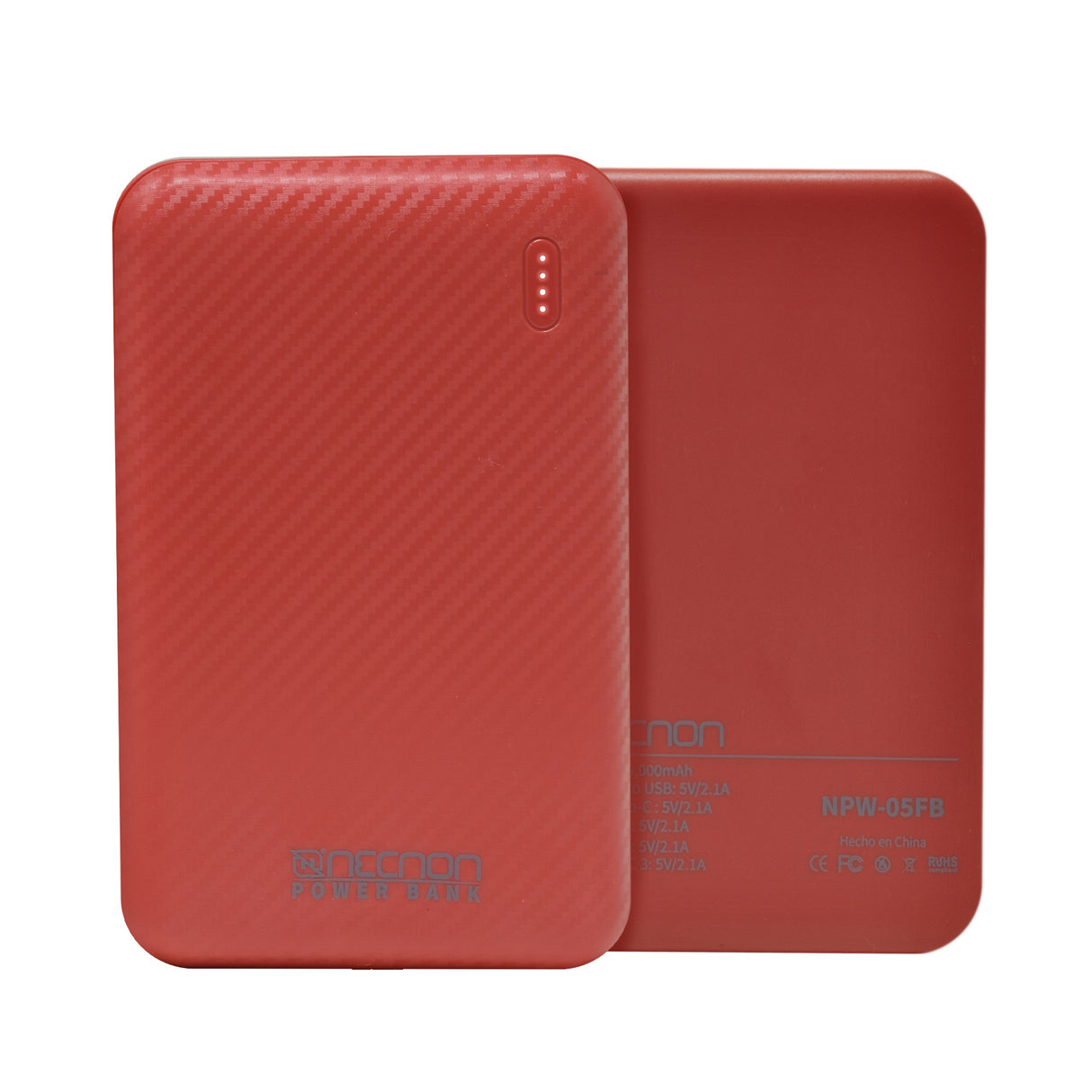 NECNON Powerbank NBPB0502FB, 5000 mAh, USB, Portátil