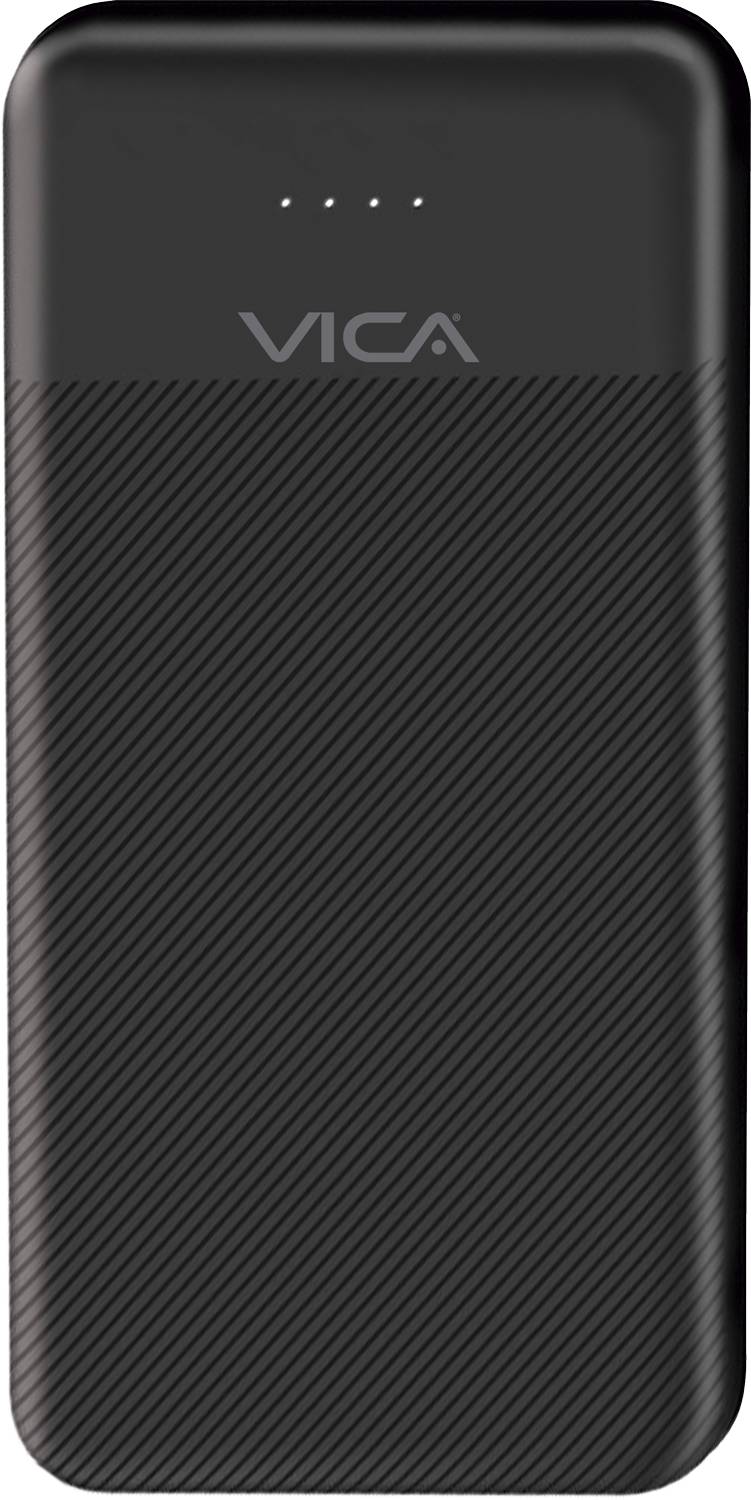 VICA Power Bank 20,000 mAh, 2 Puertos USB, Carga Rápida 18W, Portátil