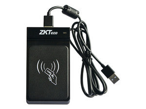 Lector de tarjetas de identificación ZKTeco ZK-CR20ID, 125KHz, USB, Compacto y Eficiente