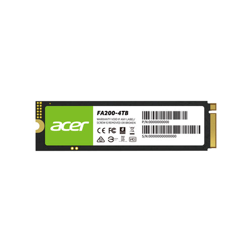 BL.9BWWA.150 - Acer FA200 unidades internas de estado sólido 2.0 4 GB M.2 PCI Express 4.0
