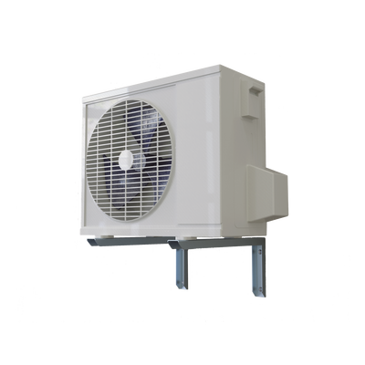 BMP125TG - Base Mini Split / Montaje en Pared / Acero Galvanizado / Ajustable / 1 a 3 Ton / 542 x 46 x 235 mm