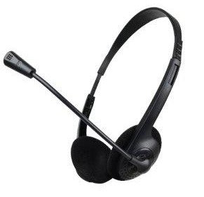 Diadema PERFECT CHOICE EL-994787 con Cancelación de Ruido, Conector Jack 3.5mm y Micrófono Ajustable