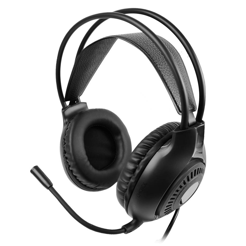 Diadema PERFECT CHOICE PC-112150, Con Micrófono, Sonido Estéreo, Negro