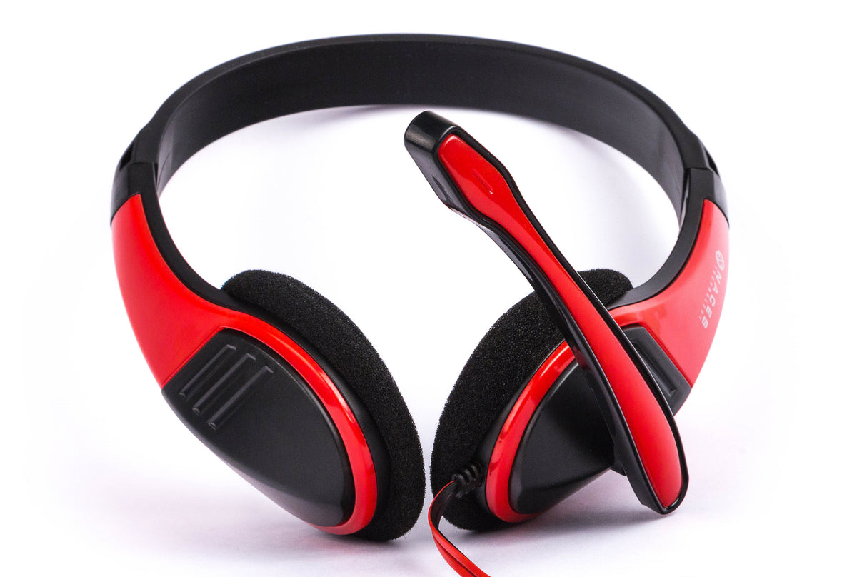 Naceb Technology Auriculares NA-589R, Producto Empresarial, Conexión USB