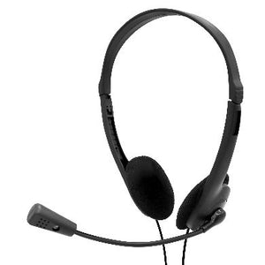 BRobotix 651497 auricular y casco Auriculares Alámbrico Diadema Llamadas/Música Negro