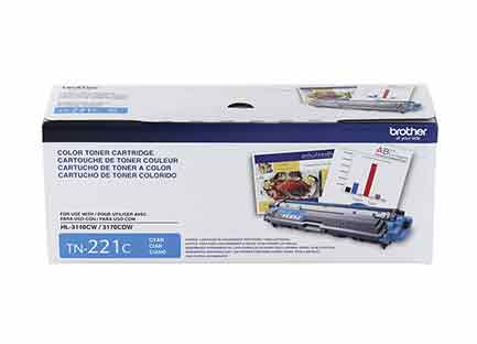 TONER BROTHER CYAN 1400 PAGINAS PARA MFC9130CW MFC9330CDW TN221C