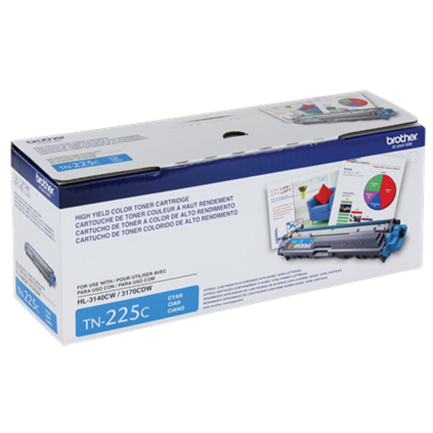 TONER BROTHER CYAN 2200 PAGINAS MFC9130 MFC933CDW TN225C