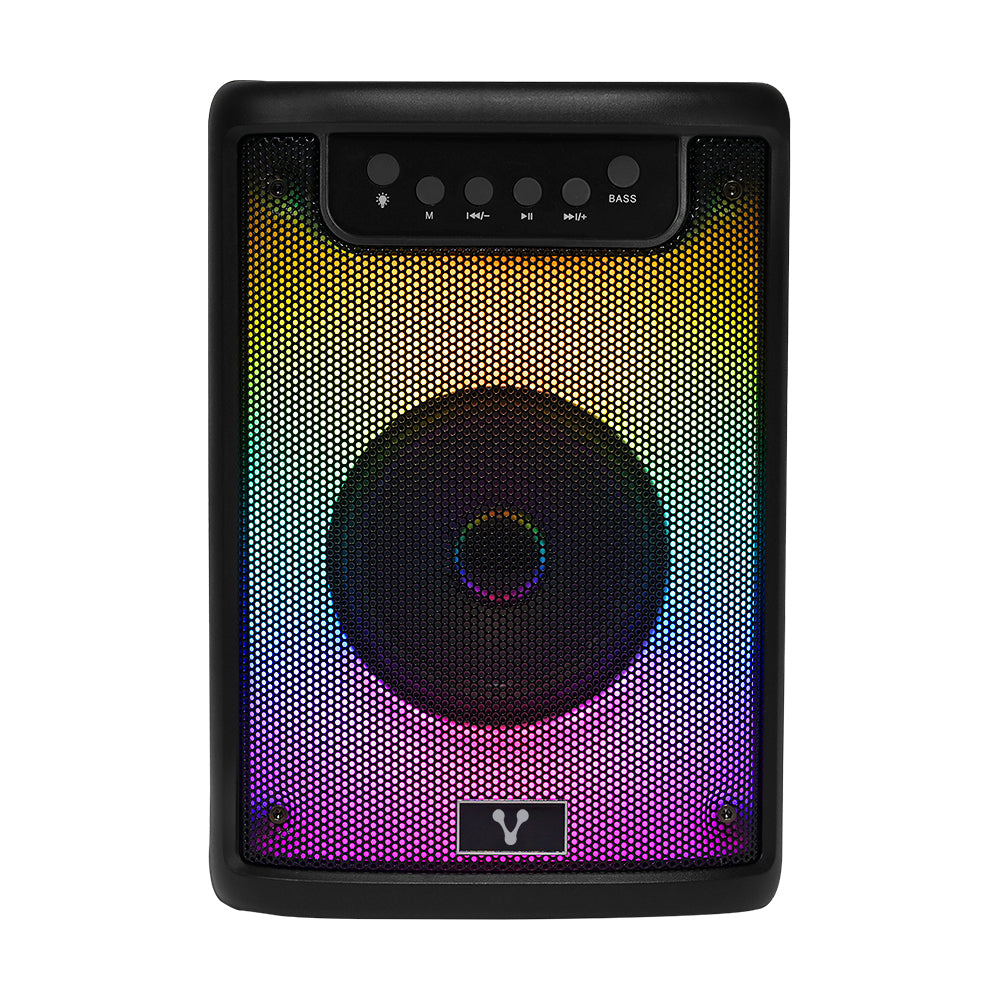KSP-205 - MINI BAFLE VORAGO 4" BT 10 WATTS RMS/TWS 4 HRS CARGA USB TIPO C (KSP-205)