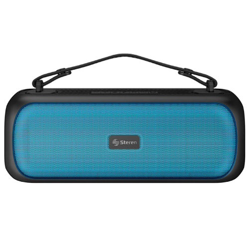 Steren BOOM-140 altavoz portátil y para fiesta Altavoz portátil mono Negro, Azul 15 W, 300 W, Inalámbrico, Universal