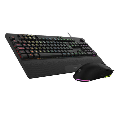 Balam Rush BR-936903 teclado Ratón incluido Juego USB Negro