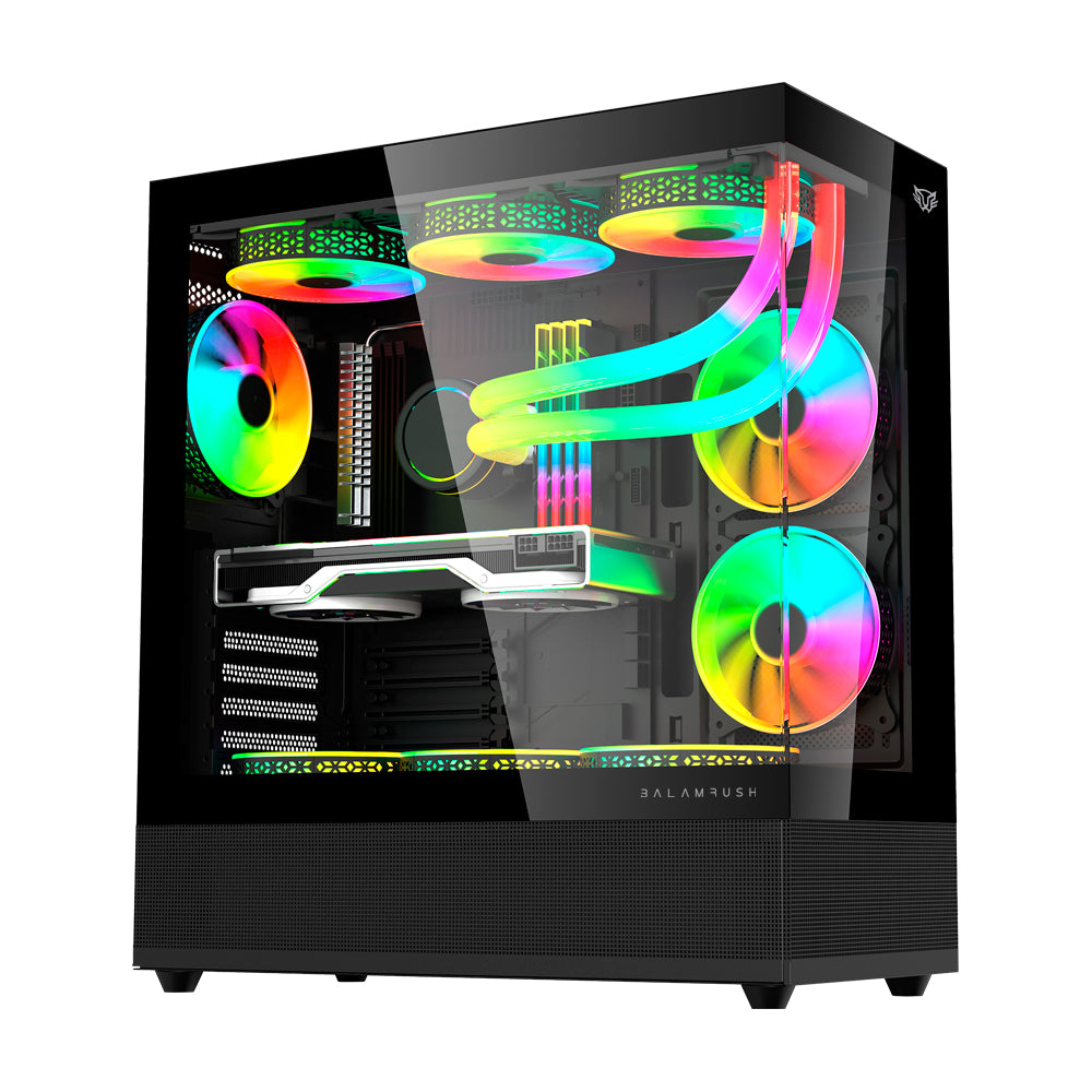 Gabinete Balam Rush Med Tor Tank 9200 USB 3.0/3Vent/ARGB NRG, 4 Bahías 3.5", 2 Bahías 2.5", ATX