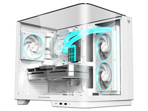 Balam Rush Tank Expert Curve 6800 Midi Tower Transparente, Blanco