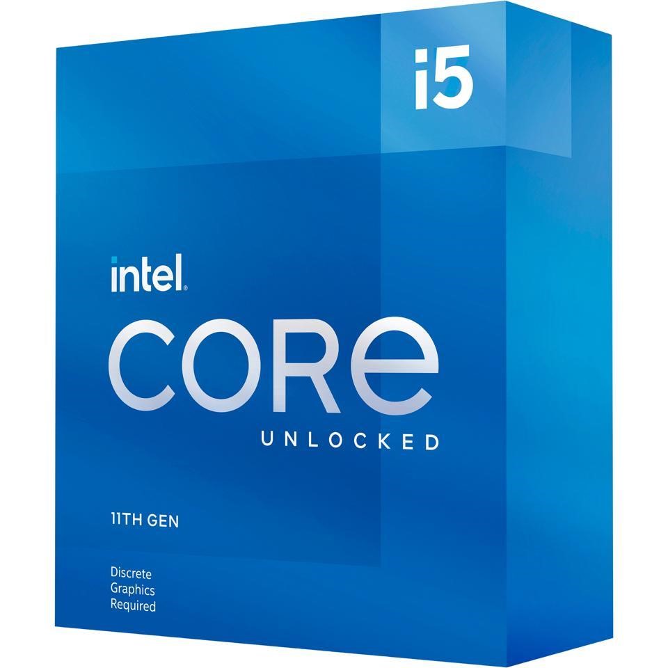 Procesador Intel Core i5 11600KF 11th Gen 3.9GHz LGA1200 6-Core CPU