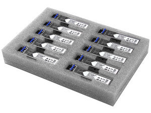 SFP Gigabit Fibra Cisco GLC-LH-SMD, Mini GBIC LC Monomodo 10km/550m, Paquete 10