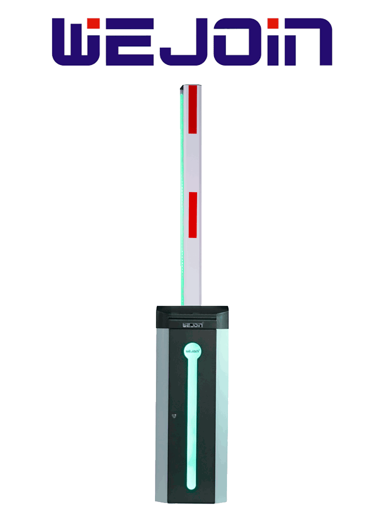 WJCB120VF-IL56LED Barrera 24vdc / brazo 6 metros / velocidad 5 seg / dirección ajustable