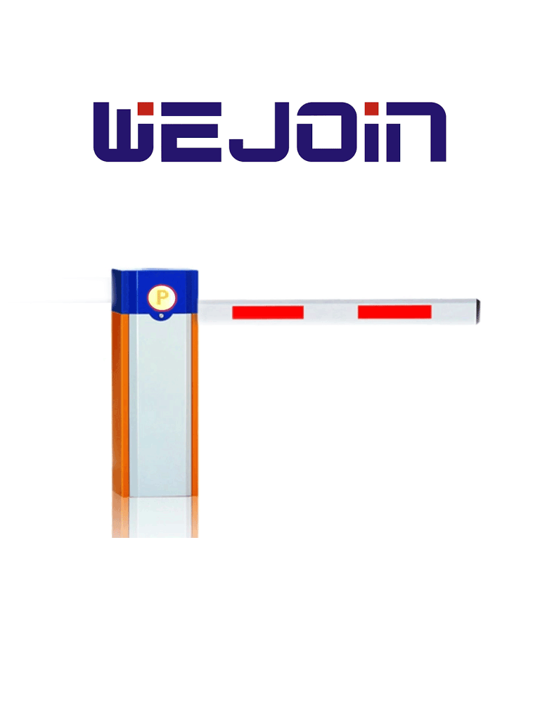 WEJOIN Barrera Vehicular WJCB01VFIL34, Motor 24VDC, Velocidad 2-6 Segundos, Izquierda/Derecha