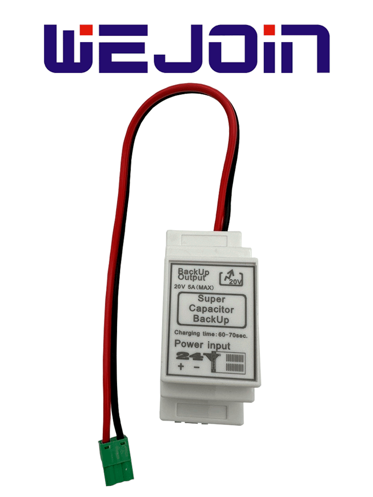 Módulo de Apertura de Emergencia para Barreras Wejoin 24V CC, MCI2Q125, Manual, 2 Botones