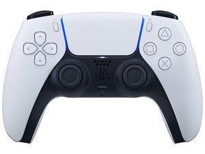 Control Inalámbrico Dual Sense para Play Station 5, Color Blanco, Sensor de Movimiento, Panel Táctil, Batería Recargable