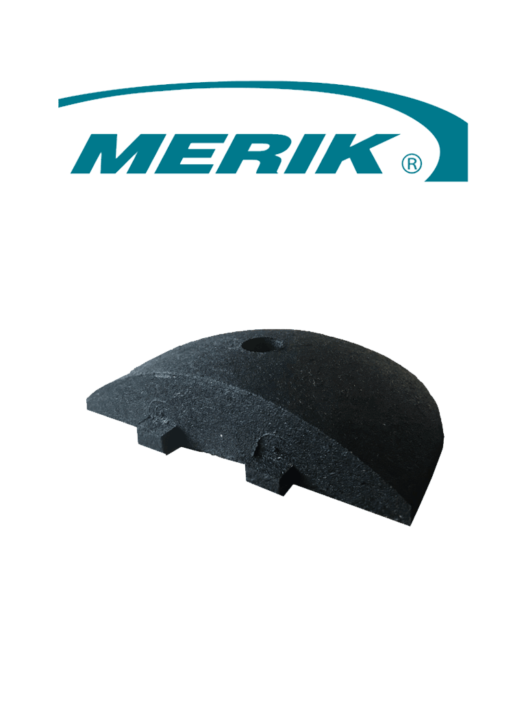 Bisel merik 16100e para reductores de velocidad liftmaster / caucho reciclado / resistente al desgaste 16100E