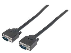 Manhattan Cable para monitor SVGA Cable 3 m VGA (D-Sub) VGA (D-Sub) Macho