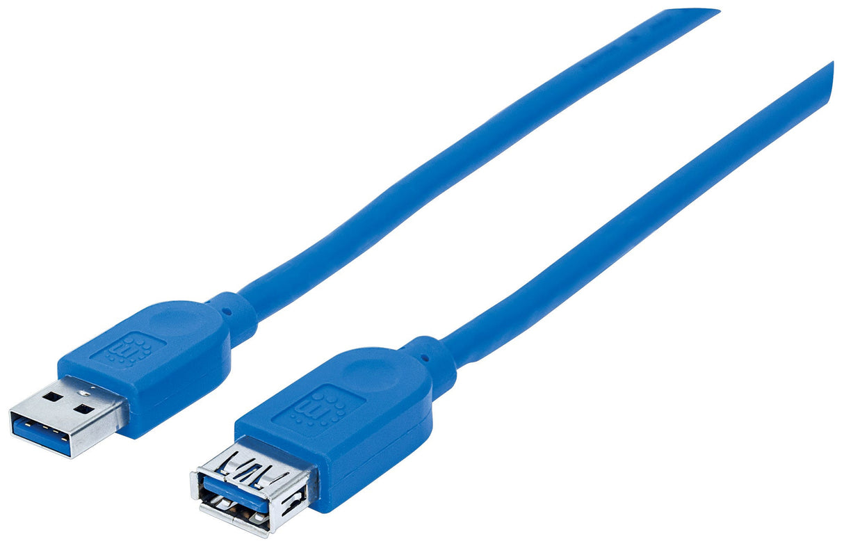 MANHATTAN Cable 325394, Producto Empresarial, Conectividad USB 3.0, 5 Gbps, 1.5 m