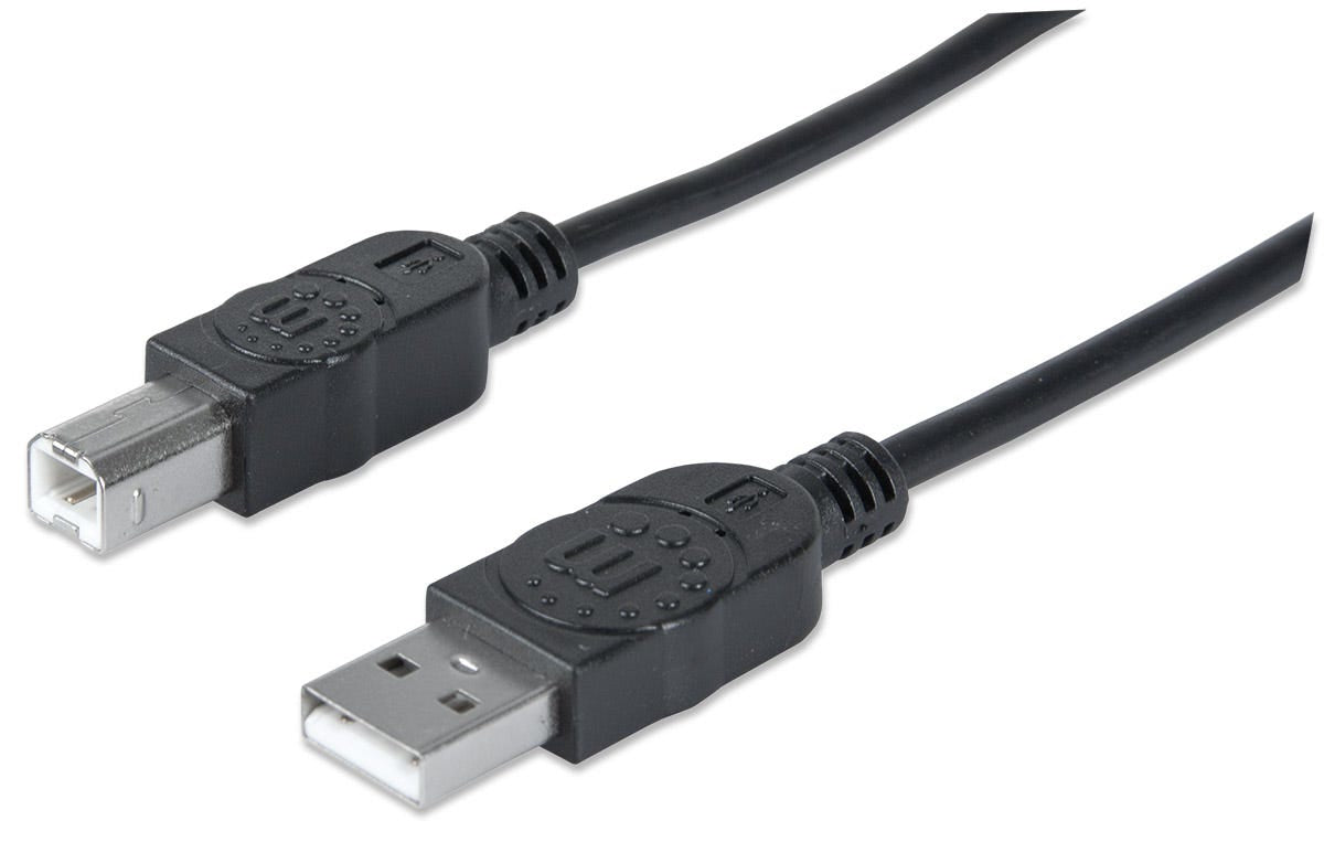 MANHATTAN Cable USB 306218, 2.0, 480 Mbps, 1.8 m, Conectividad Universal