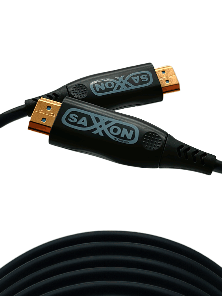 Cable HDMI de 50 metros Fibra Óptica 4K 60Hz 18Gbps 3D HDR Zinc