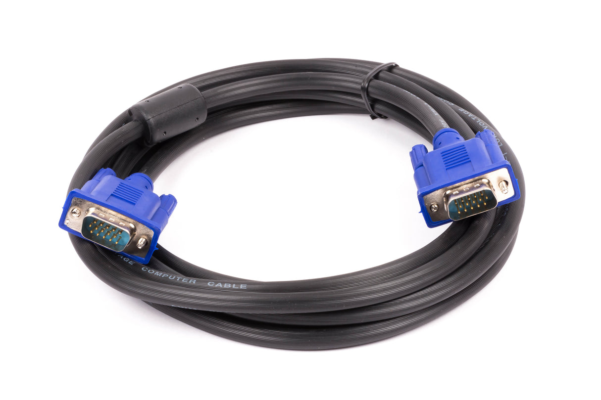 Cable VGA Naceb Technology NA-0588, 1,5 m, VGA a HD15, Macho/Macho