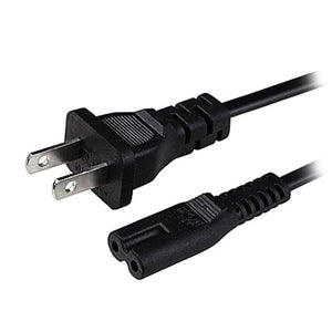 BRobotix 000123 cable de transmisión Negro 1,8 m Enchufe tipo A C8 acoplador