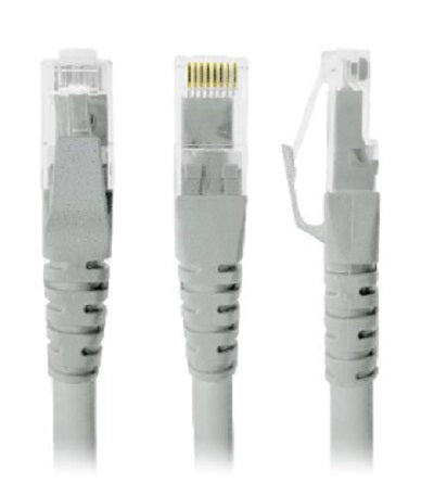 Cable de Red BROBOTIX 497134 CAT5e UTP 1m Gris RJ45
