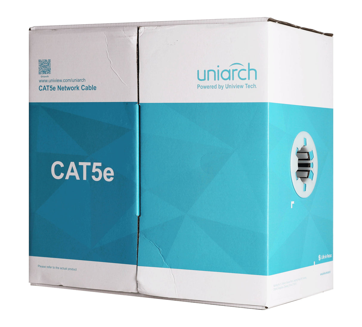 Cableado UTP UNIARCH CAB-LC2100A-IN, 305 m, CAT5e, Azul, Cableado UTP, Interior