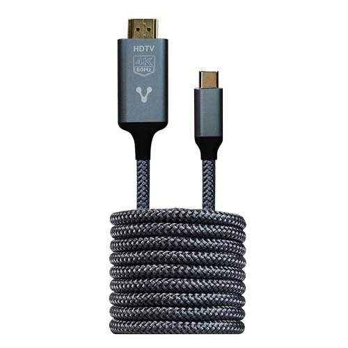VORAGO Cable Convertidor CAB-310, Tipo Empresarial, 1.5m, USB a HDMI