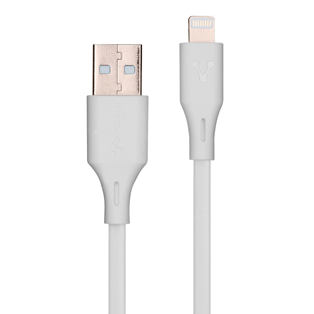 Cable USB a Lightning VORAGO CAB-L01W 1m Blanco