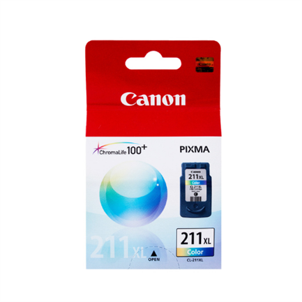 CARTUCHO CANON CL-211 COLOR XL 2975B017AA