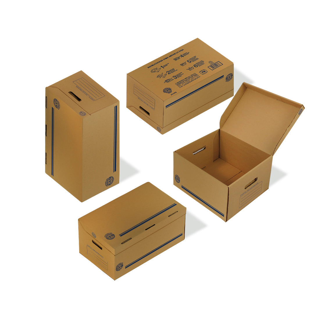 Caja Geo Archivo Carton Oficio 50X35X25 Cm C/20 - 005 FullOffice.com