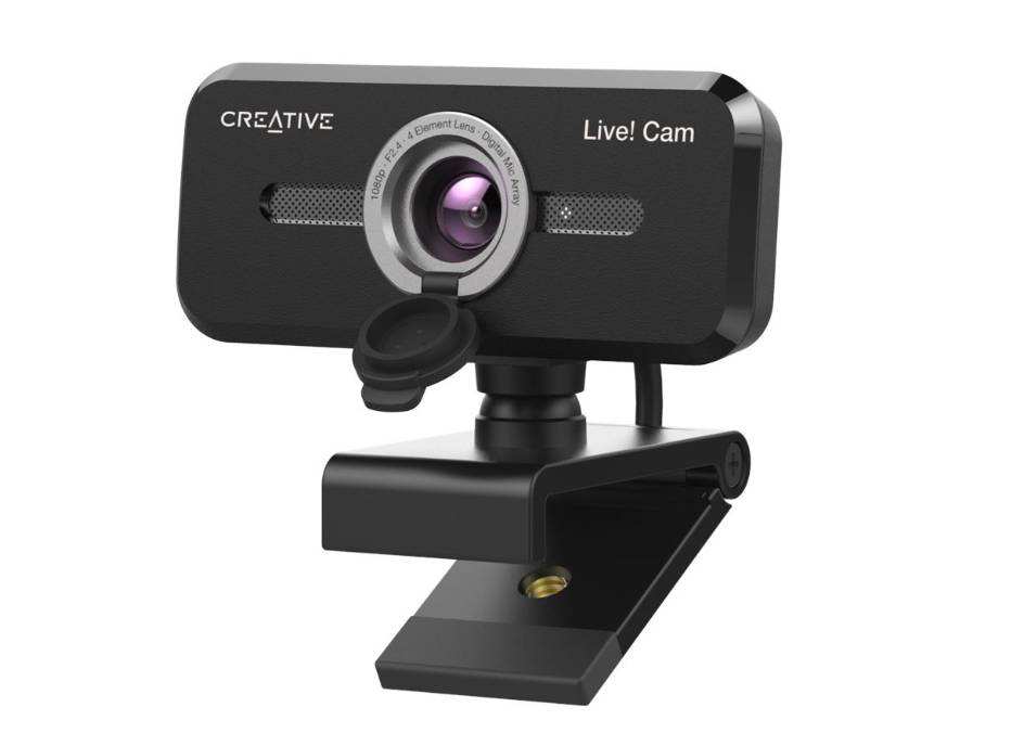Webcam CREATIVE LABS VF0880 V2, 1080p, 60fps, USB 3.0, 2.5 x 1.5 x 3 pulgadas