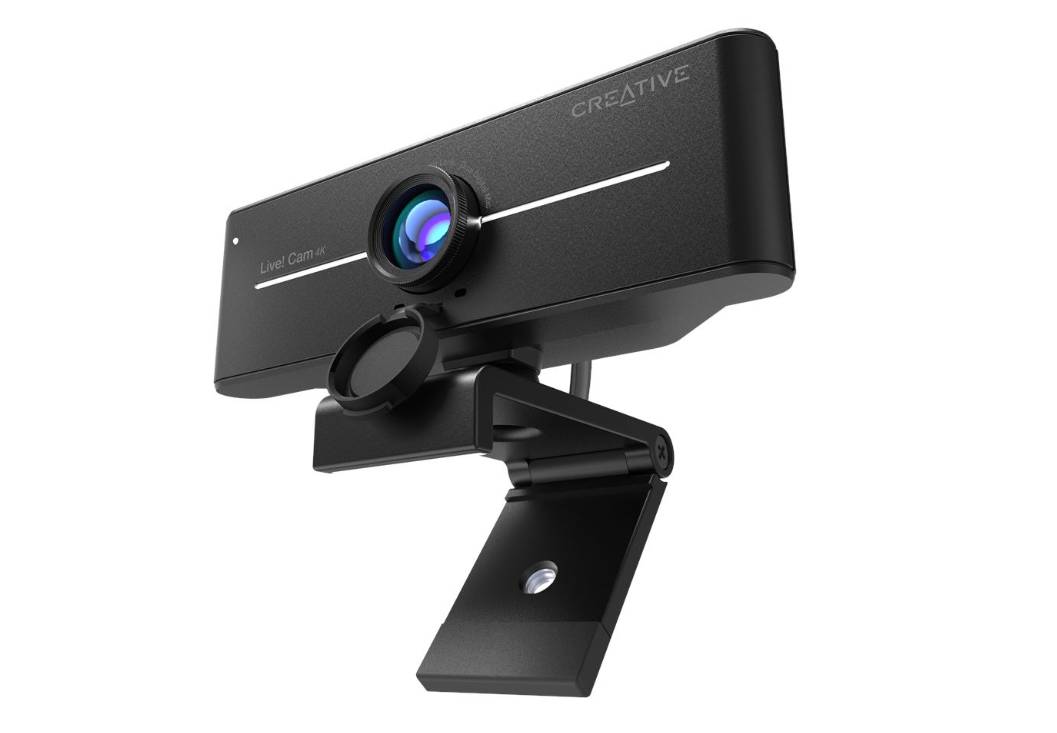 Webcam CREATIVE LABS VF0920 4K con Micrófono Integrado, 60fps y Conexión USB 3.0