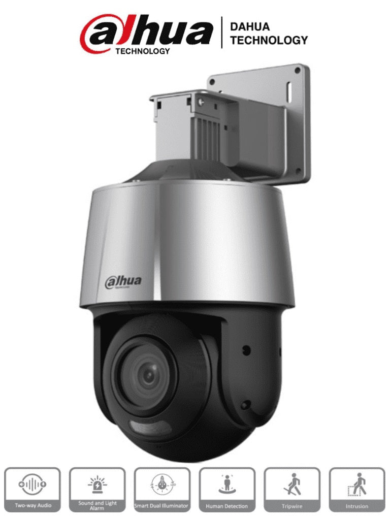 Camara IP PT Dahua Technology DH-SD3A200-GN-HI-A-PV-0400, 4MP, Visión Nocturna, 40 metros