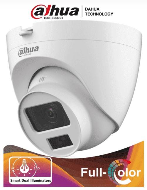 Dahua Technology Cámara Domo Análoga DH-HAC-HDW1200CLQN-IL-A, 1080P, IP67, 3.6mm Lens