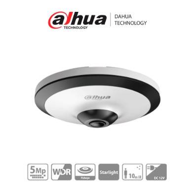 Cámara domo análoga Dahua Technology DH-HAC-EW2501N, 5MP, IR 20m, 2.8mm, IP67