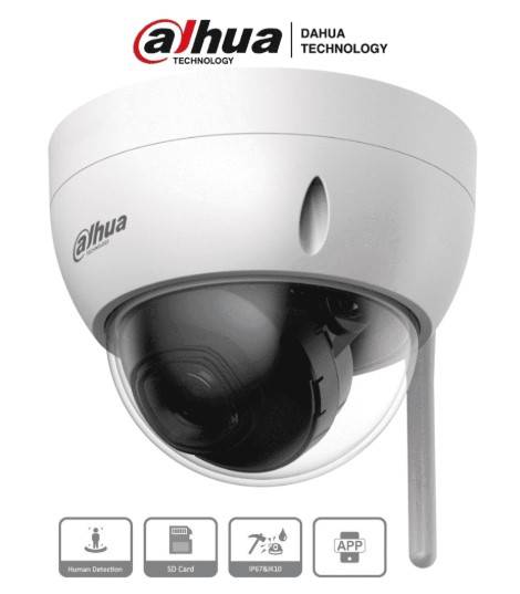 Cámara Domo IP Dahua Technology DH-IPC-HDBW1230DE-SW, 2MP, 30m IR, 3.6mm