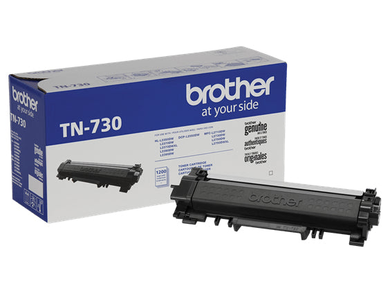 Tóner BROTHER TN730, Impresión Láser, Negro
