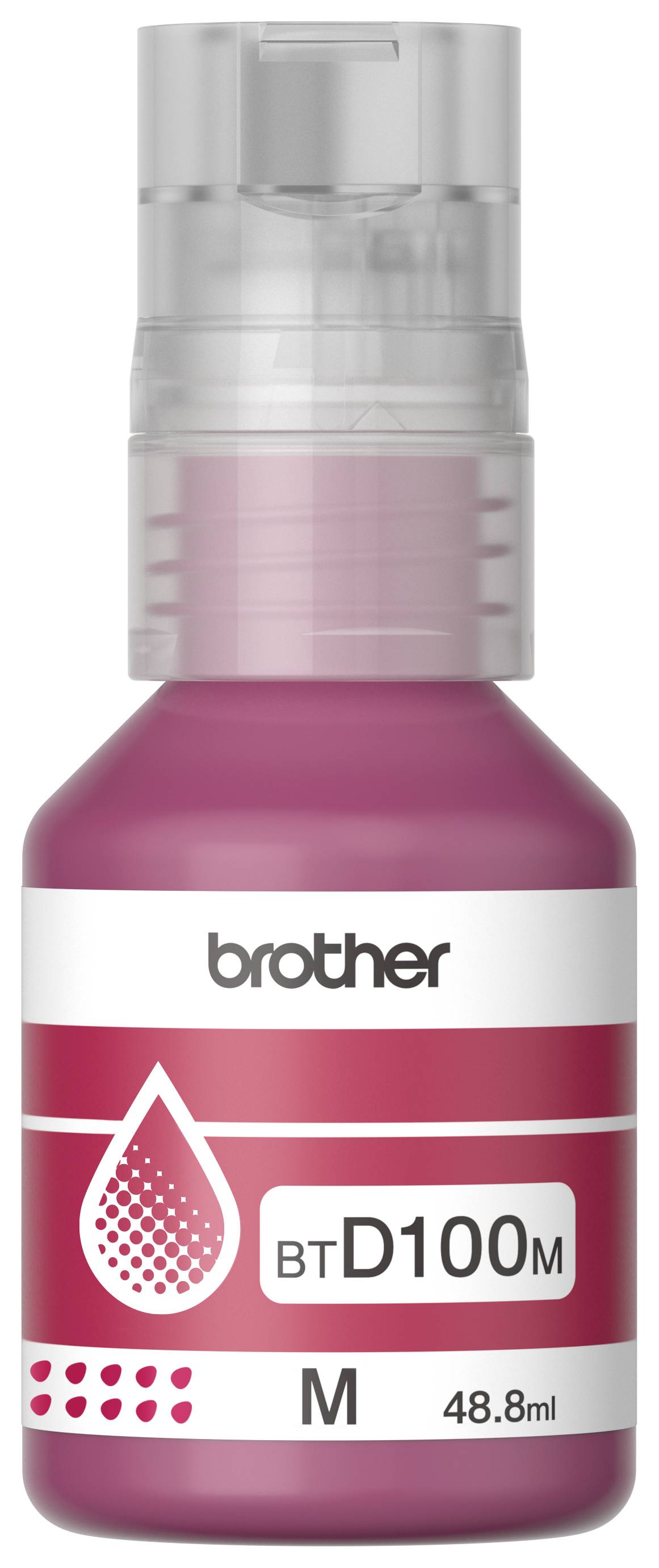 Bolsa de Tinta Brother BTD100M Magenta, 5.000 Páginas