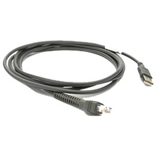 CBA-U01-S07ZAR - Zebra Motorola CBA-U01-S07ZAR accesorios para lector de código de barras Gris USB A Derecho Derecho