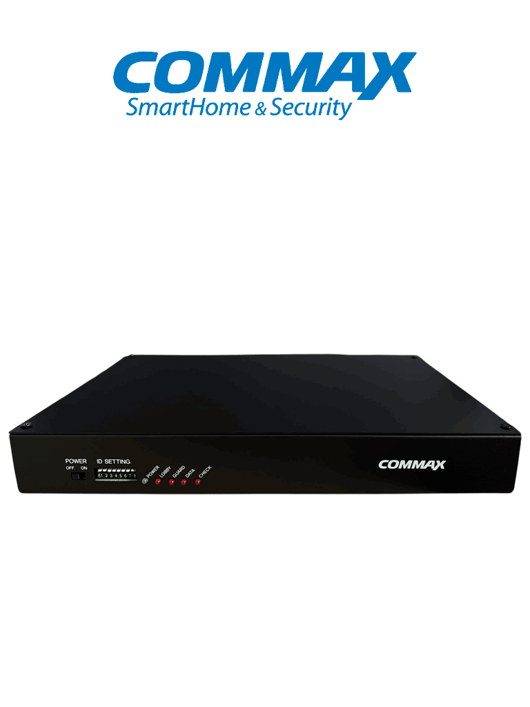 Distribuidor COMMAX CCU216AGF para interconectar 16 Intercomunicadores AP2SAG por 2 hilos