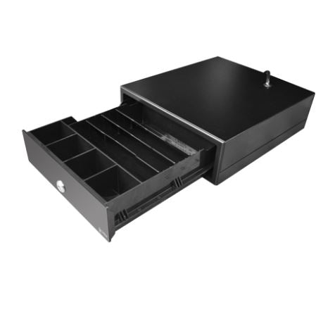 Cajón de Dinero 3nStar Negro 3 Billetes/4 Monedas Extraíble 1 Año de Garantía