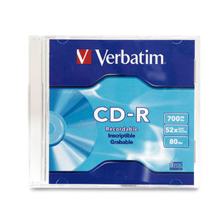 Disco CD-R VERBATIM 700MB 52x 80min