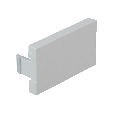 CHB2MWH-X - Panduit Módulo de Tapa Ciega / Insertos Inclinados y Planos / Diseño Curvo con Etiquetas